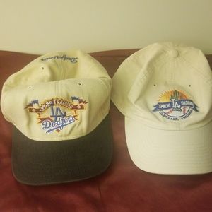 2 vintage Los Angeles Dodgers  Spring Training hat